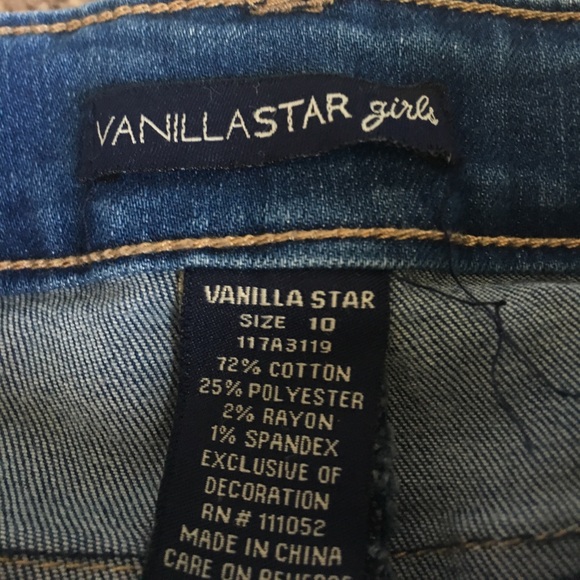 Light wash jeans with roses - Picture 4 of 8